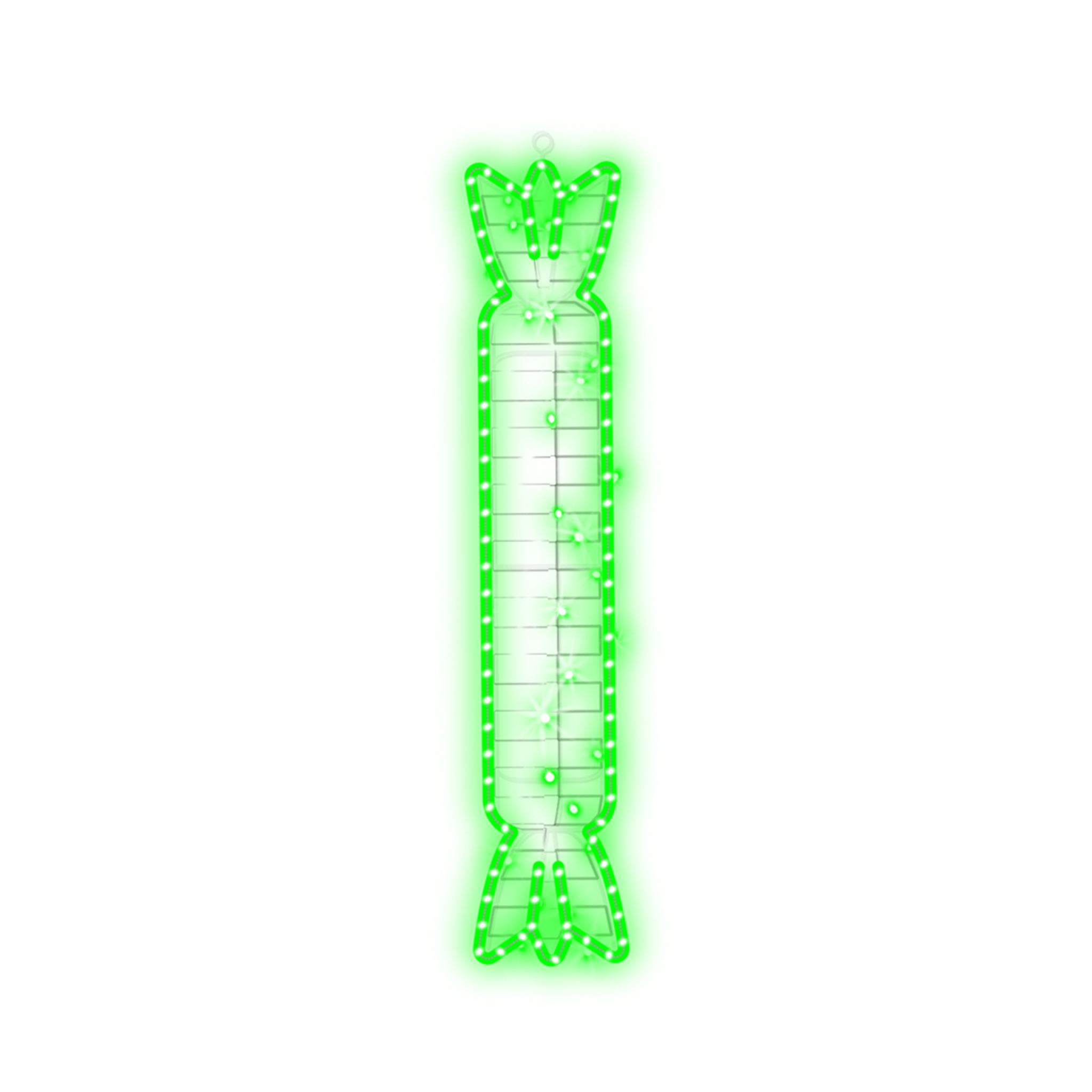 2D Green Candy Piece Light Decoration
