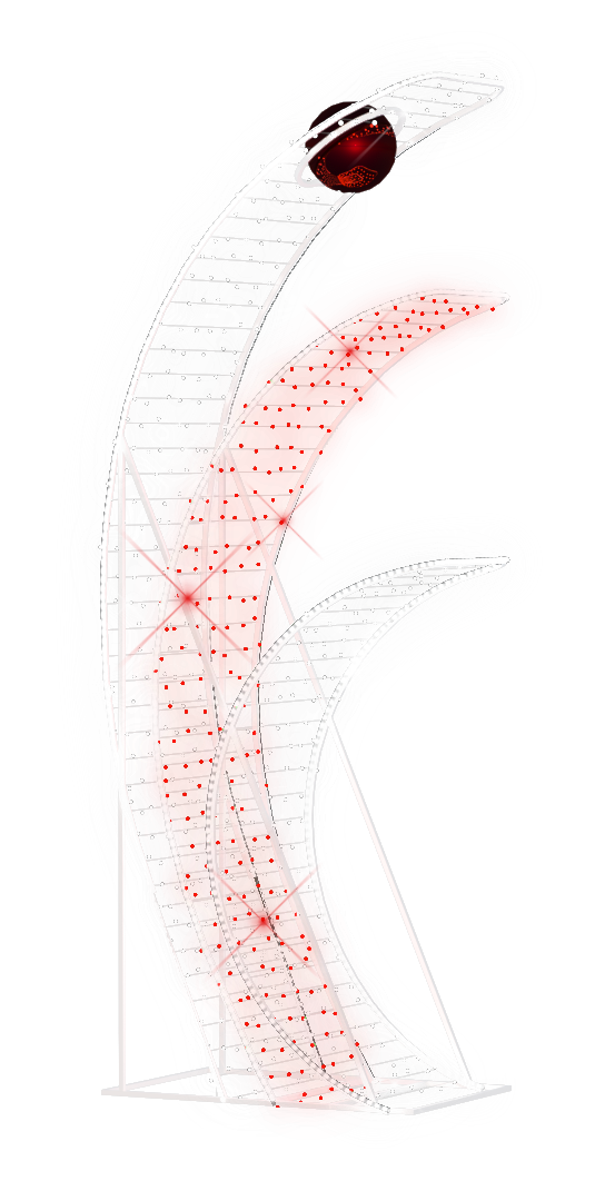 Ovation in Red Holiday Decor