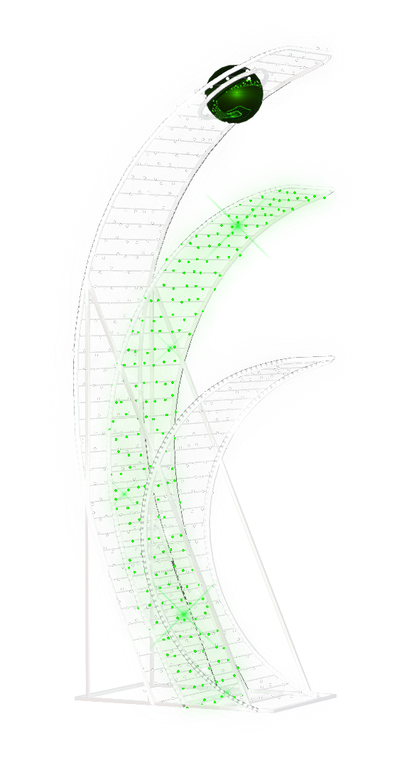 Lighted Ovation in Green 