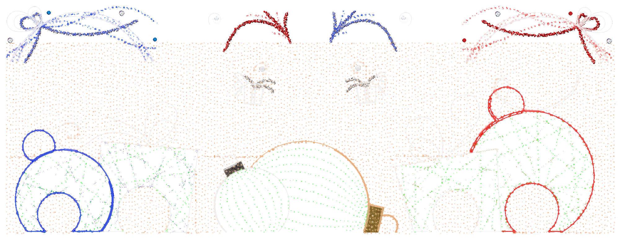 Deck the Halls Lighted Panel Wall