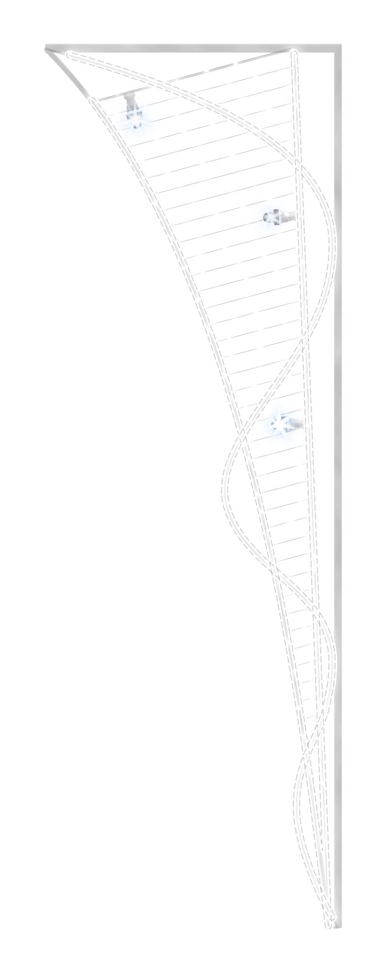 Champagne Pure Pole Decor