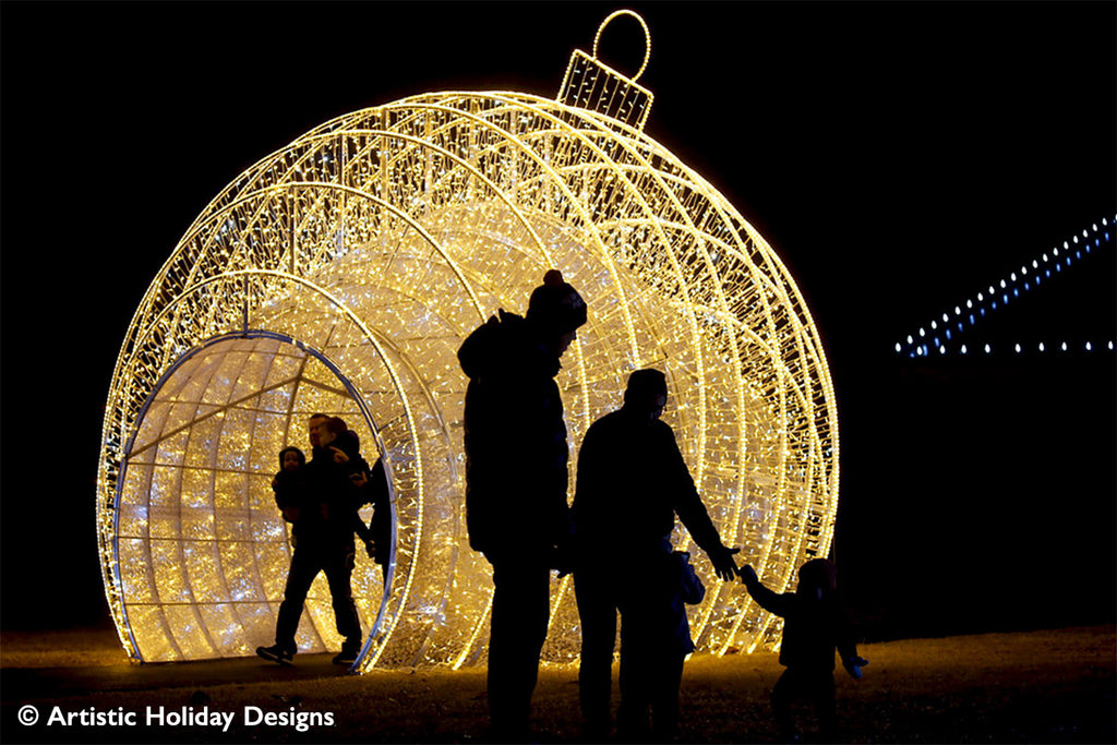 Walk thru Christmas Ornament - 14.43ft