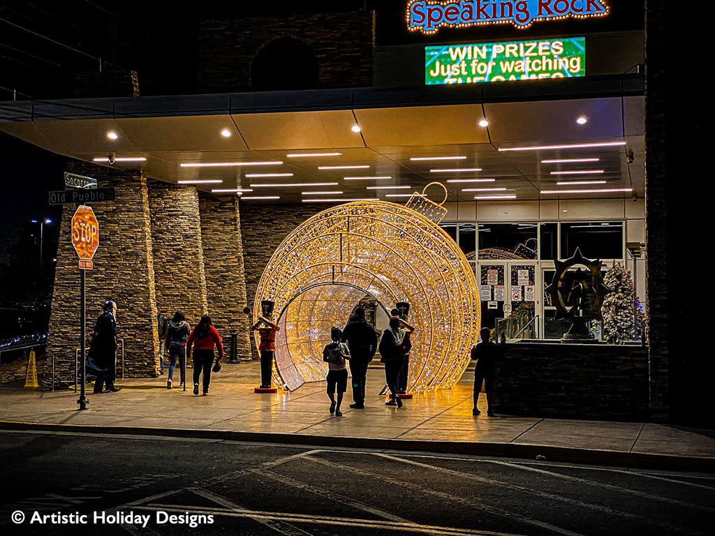 Walk thru Christmas Ornament - 14.43ft