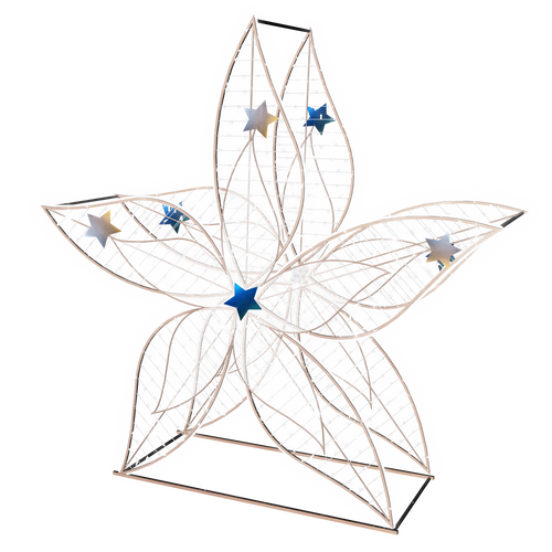 2D/3D Enchanted Edelweiss - 9.8ft - artistic-holiday-designs