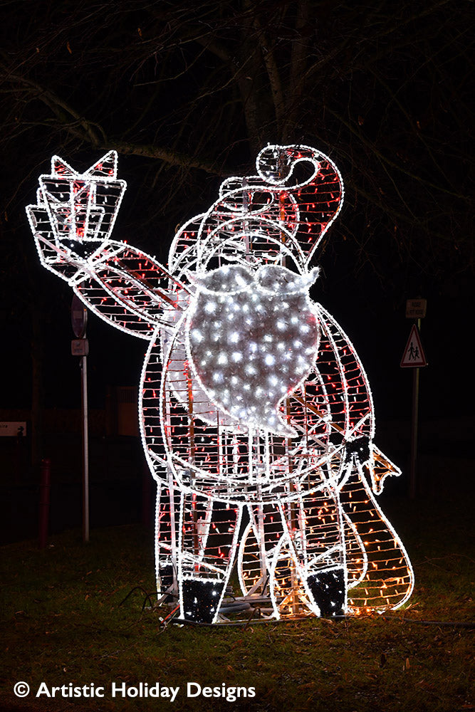 2D/3D Enchanted Santa - 9.8ft