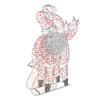 2D/3D Enchanted Santa - 9.8ft - artistic-holiday-designs
