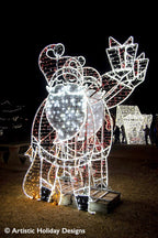 2D/3D Enchanted Santa - 9.8ft