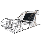Sit in Sleigh - 4.6ft - artistic-holiday-designs