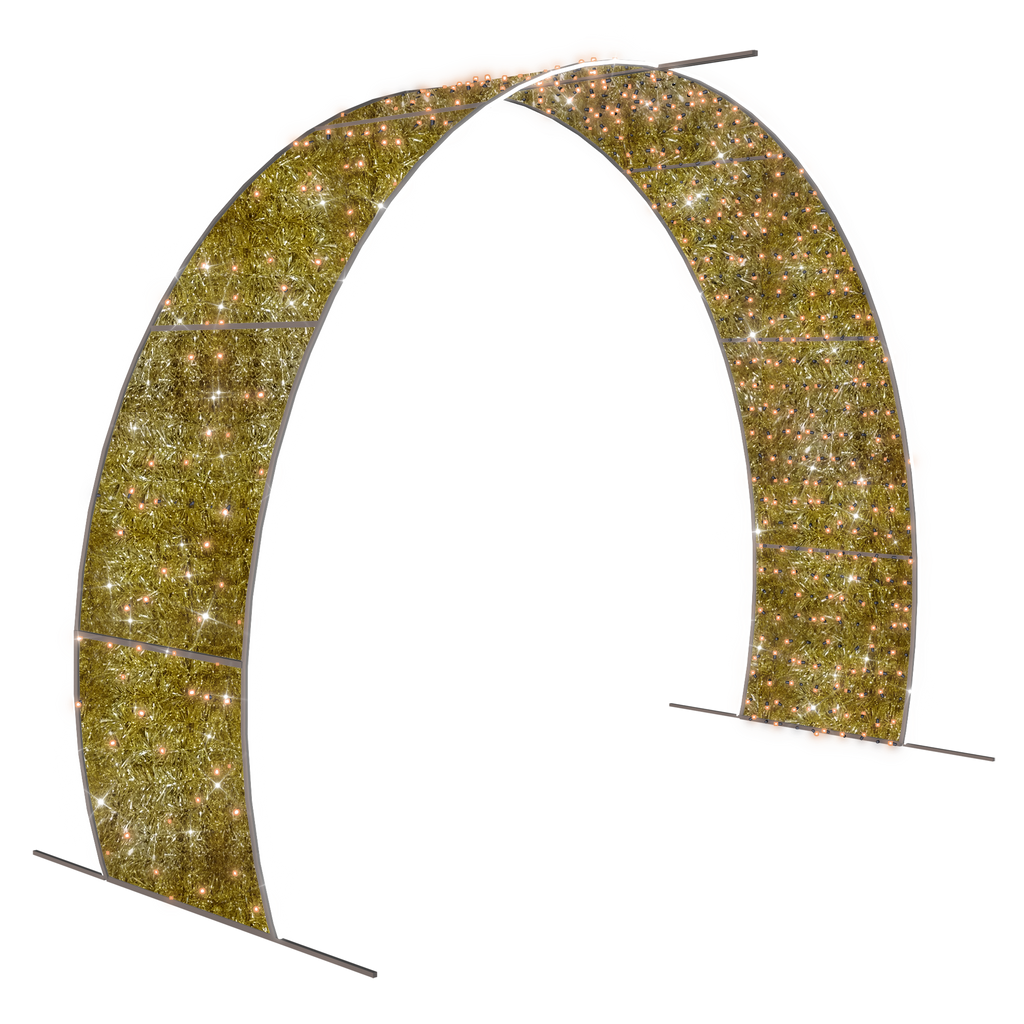 Ribbon Arch - 9.5ft - artistic-holiday-designs
