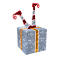 3D Silly Elf Legs Giftbox - 5.90ft
