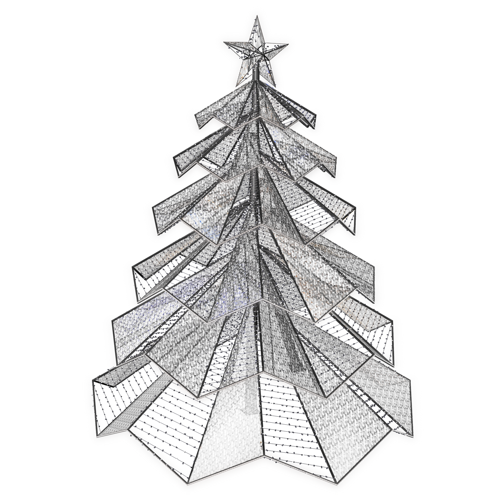 Prism Tree - 22.8ft - artistic-holiday-designs