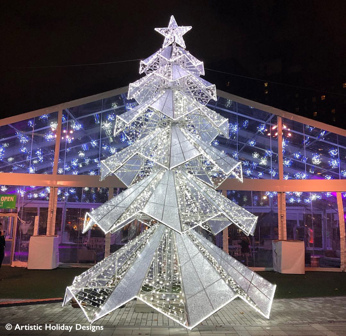 Prism Tree - 22.8ft – Artistic Holiday Designs