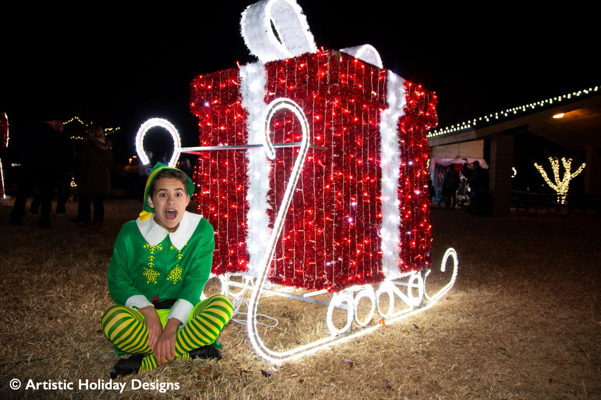 Letters to Santa Sleigh - 5.9ft