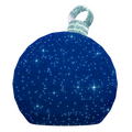 3D Medium Blue Ornament - 4.6ft - artistic-holiday-designs