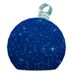 3D Medium Blue Ornament - 4.6ft - artistic-holiday-designs