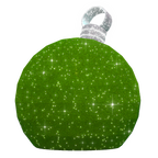 3D Medium Green Ornament - 4.6ft - artistic-holiday-designs