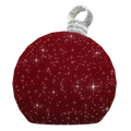 3D Medium Red Ornament - 4.6ft - artistic-holiday-designs