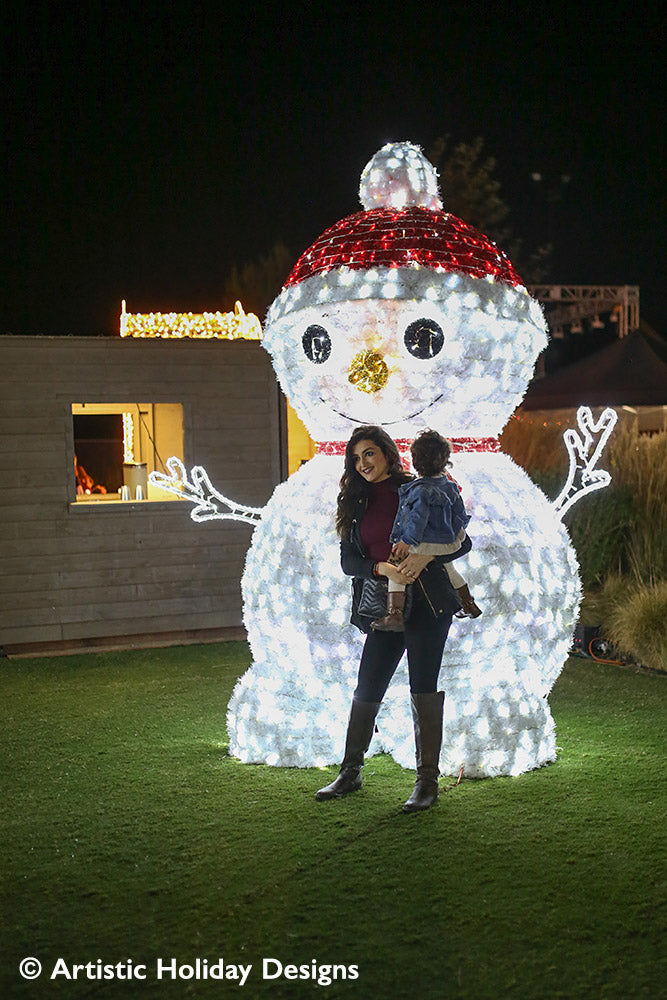 3D Snowman - 10.49ft