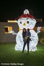 3D Snowman - 10.49ft