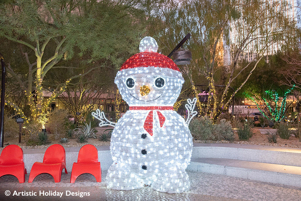 3D Snowman - 10.49ft