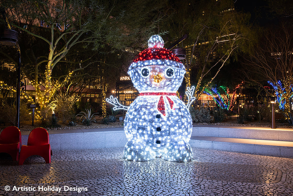 3D Snowman - 10.49ft