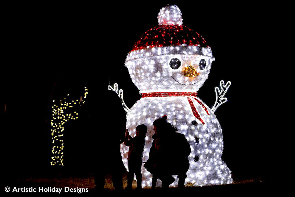 3D Snowman - 10.49ft