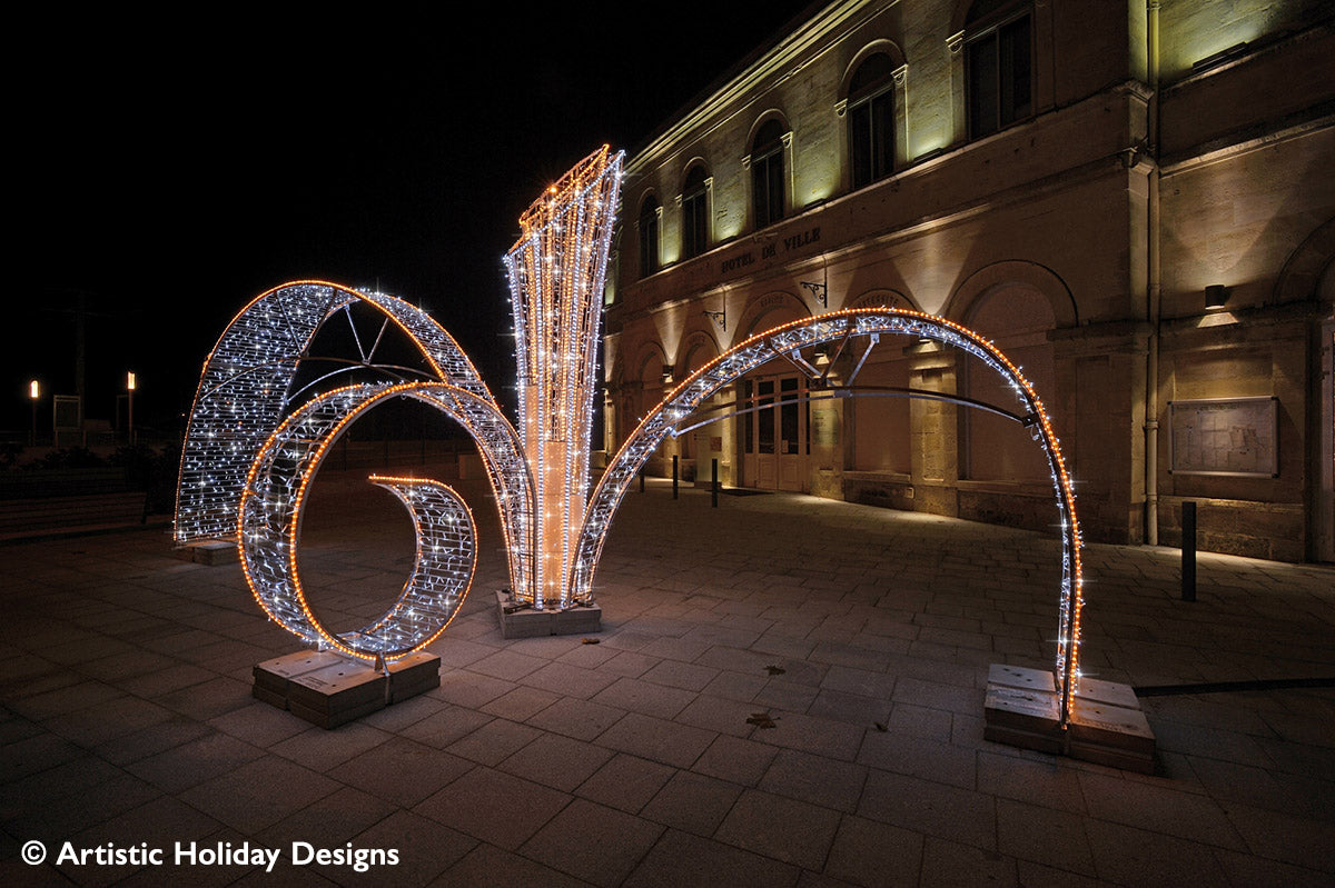 Animated Abstract Sylma Display - 19.68ft