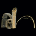 Animated Abstract Sylma Display - 19.68ft