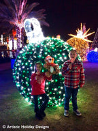 3D Large Green Ornament - 7.8ft