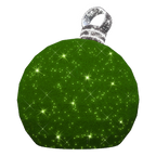 3D Large Green Ornament - 7.8ft