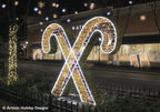 Majestic Gold Candy Cane - 6.3ft