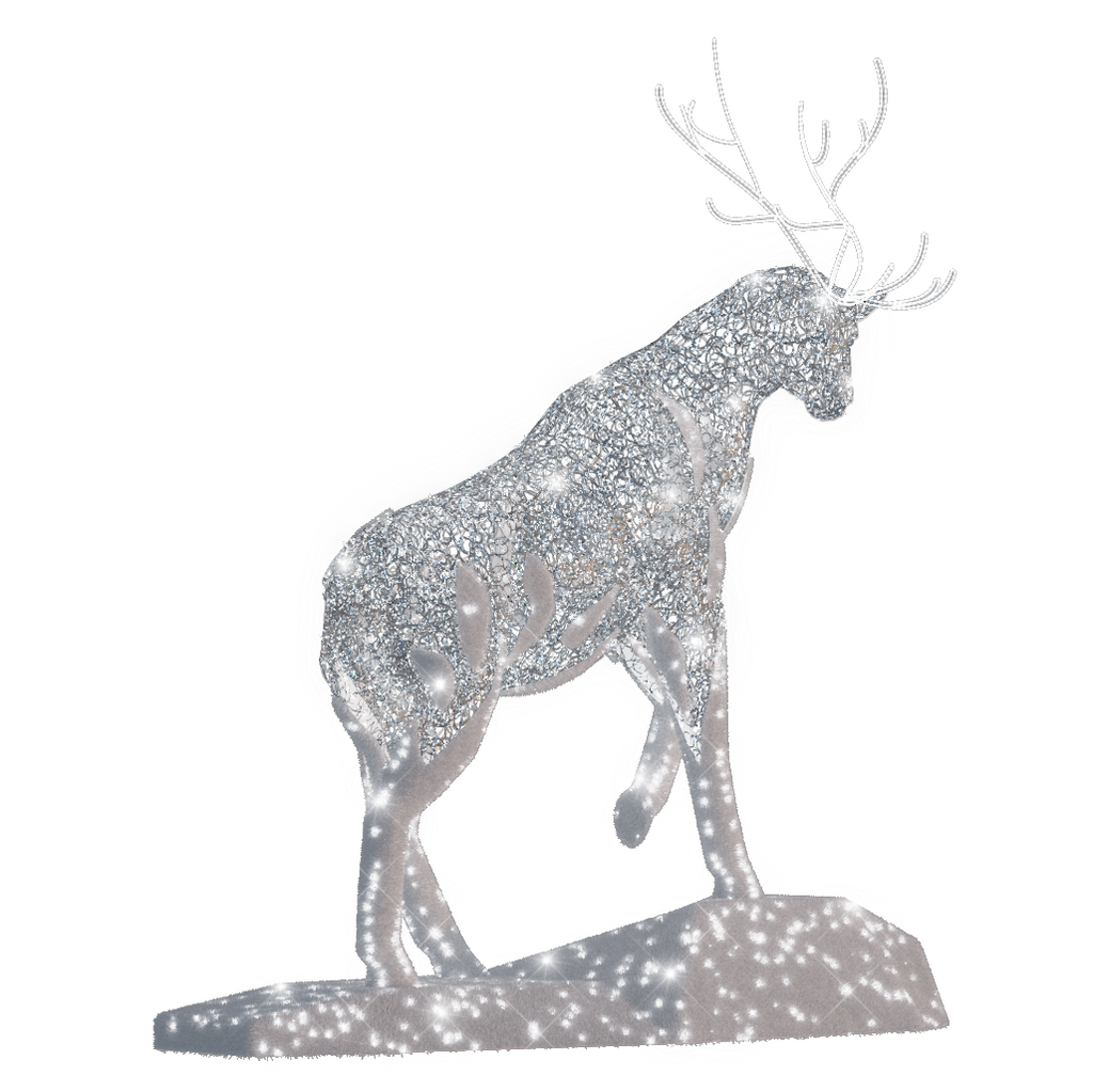 Frozen Stag - 16.1ft - artistic-holiday-designs