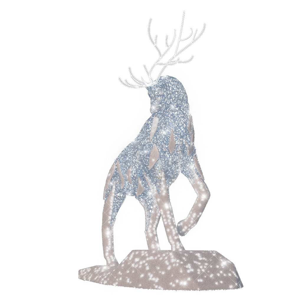 Frozen Stag - 16.1ft - artistic-holiday-designs