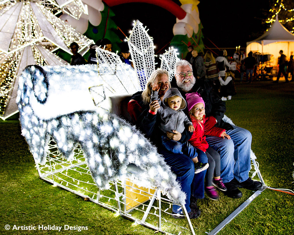 Frozen Sit in Sleigh - 6.13ft