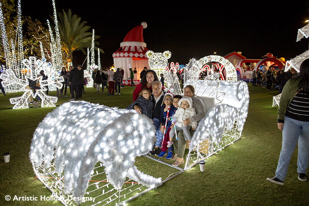 Frozen Sit in Sleigh - 6.13ft