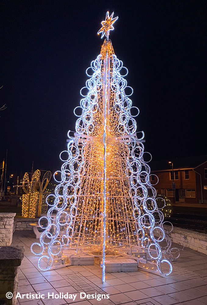 Perle Tree in Gold -  8 panels - 19.68ft