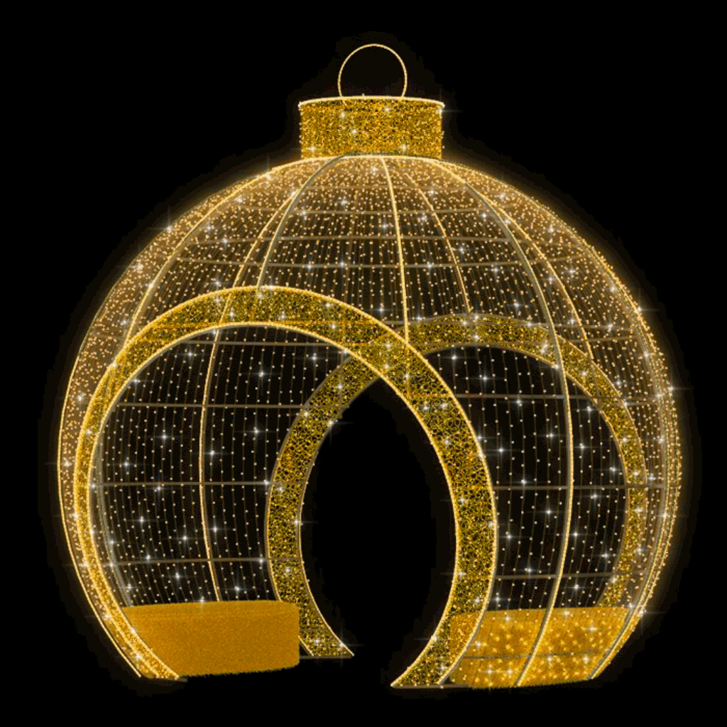 Walk thru, Sit in Ornament (gold) - 14.76ft