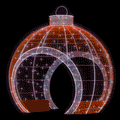Walk thru, Sit in Ornament (red) - 14.76ft