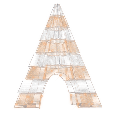 Walk Thru Polygon Tree - 32.8ft - artistic-holiday-designs