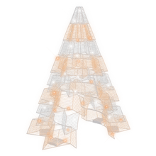 Walk Thru Polygon Tree - 32.8ft - artistic-holiday-designs