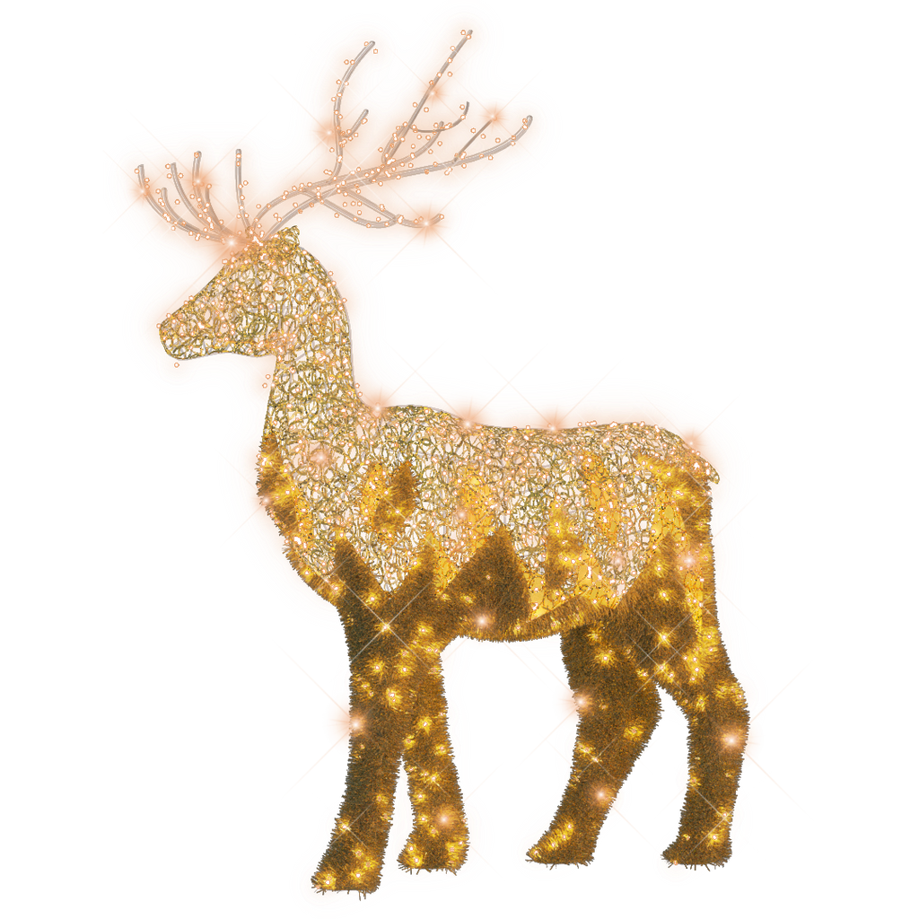 Gold Comet - 6.56ft - artistic-holiday-designs