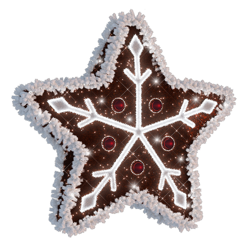 3D Gingerbread Cookie - 6.88ft