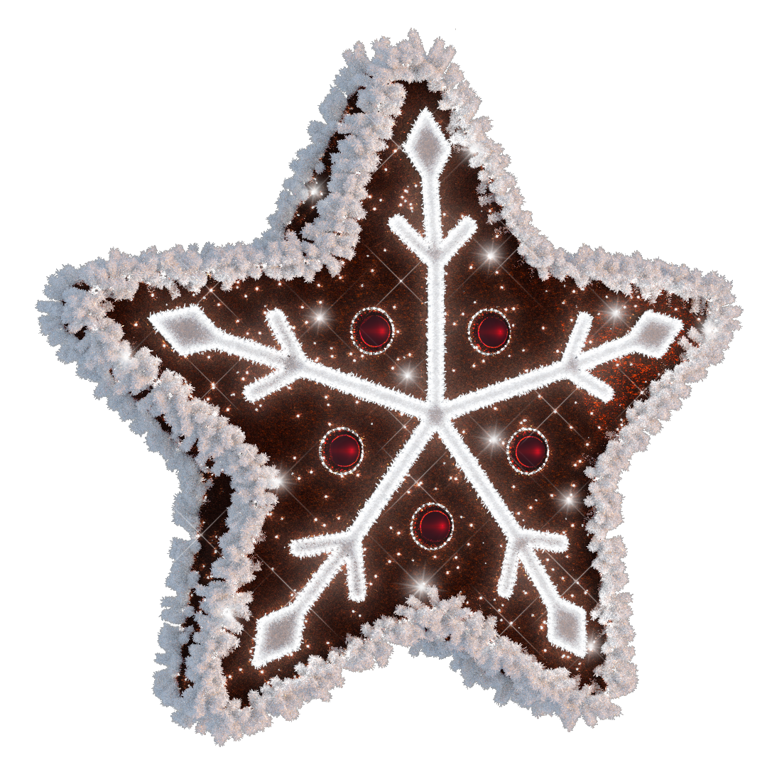 3D Gingerbread Cookie - 6.88ft