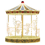 3D Carousel - 9.84ft