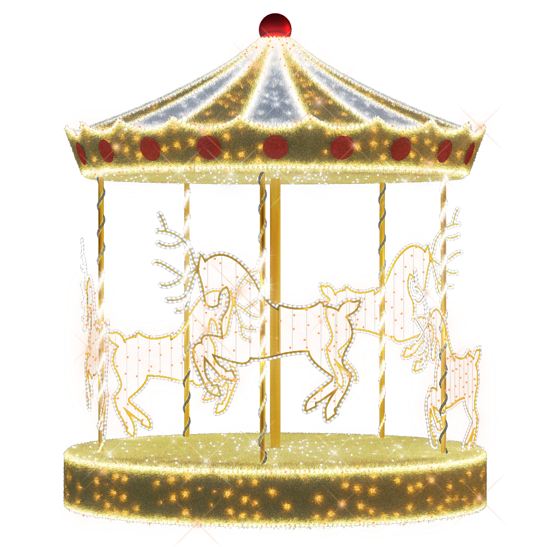 3D Carousel - 9.84ft