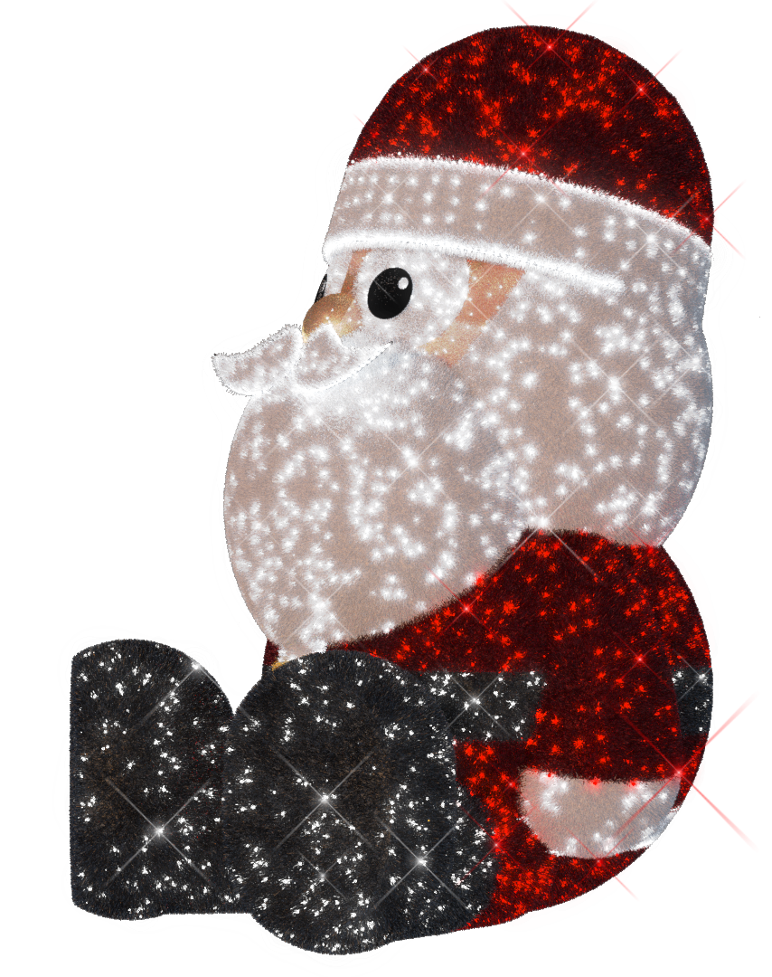 3D Santa - 11.15ft