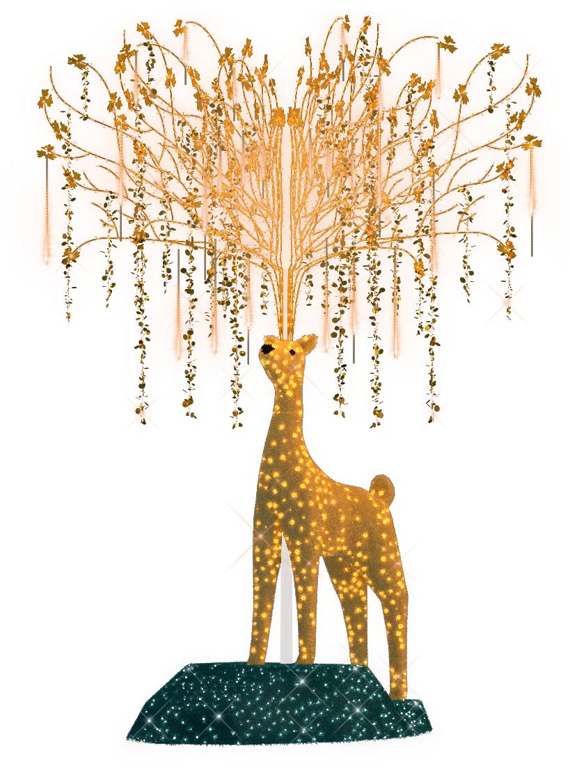 Willow Reindeer - 19.68ft