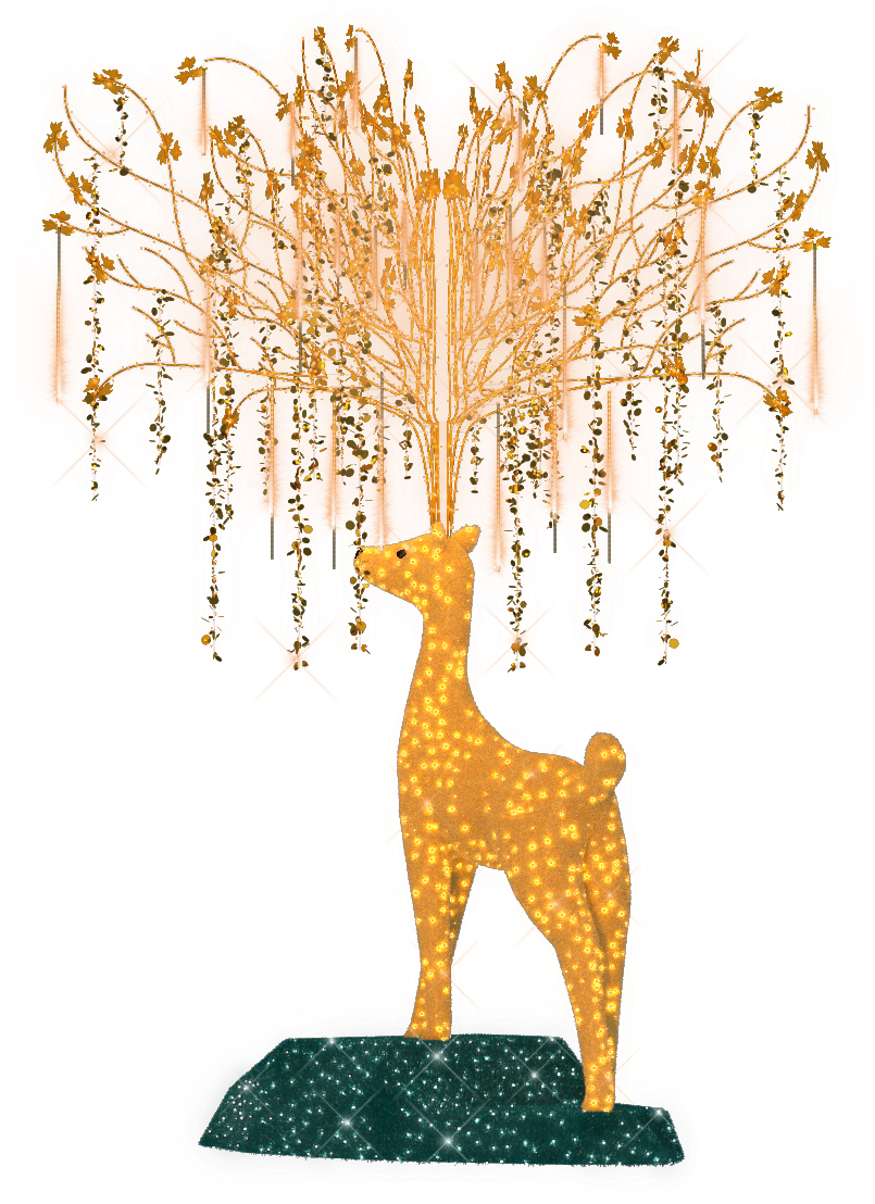 Willow Reindeer - 19.68ft