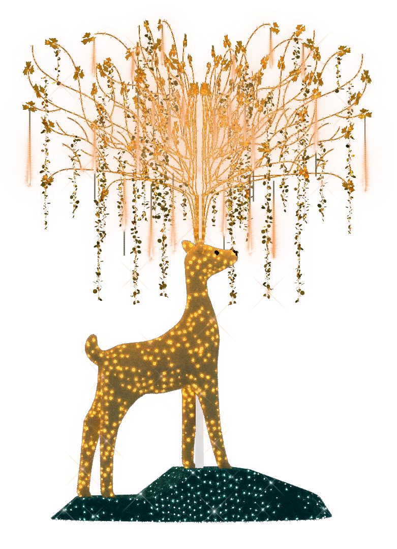 Willow Reindeer - 19.68ft