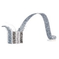 Silver Animated Giftbox Ribbon - 9.84ft